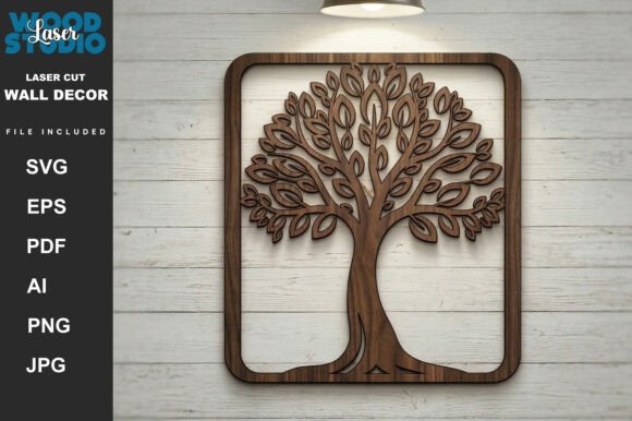 Bringing Mystical Wall Decor to Life with Precision Laser Cut SVG Files