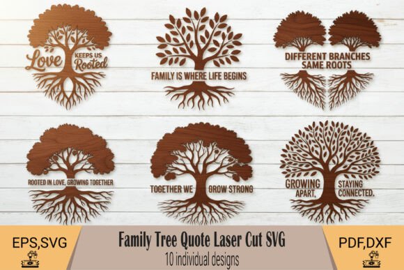 Integrating Family Roots Quote Laser Cut SVG into Your Creative Workflow