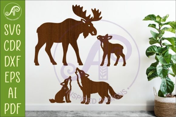 Integrating Woodland Animal Silhouette Animals 1 into Your Creative Workflow