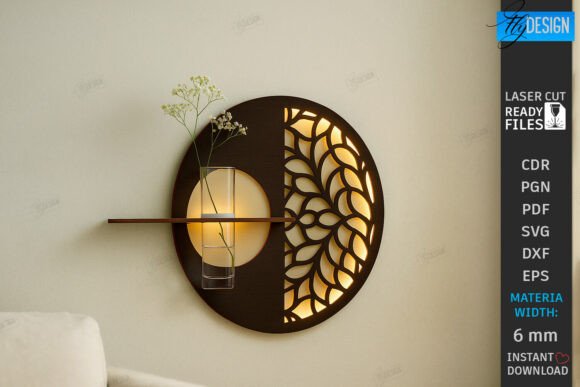 Strategic Illumination: Leveraging the Lighted Wall Flower Holder Laser Cut for Brand and Home Aesthetics