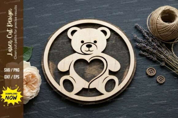 Teddy Bear Frame Laser Cut Svg Cutting: A Comprehensive Guide to Precision Crafting