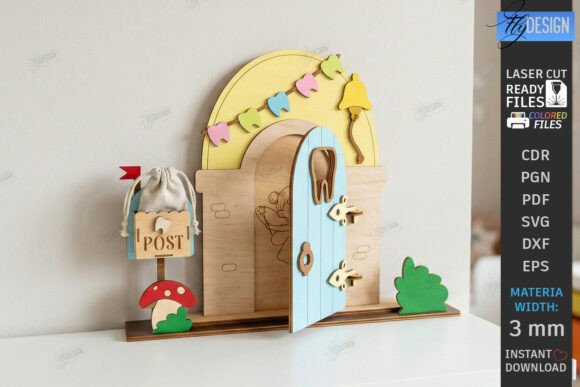 Tooth Fairy Door Laser Cut Kids Room: A Guide to Whimsical Nursery Decor